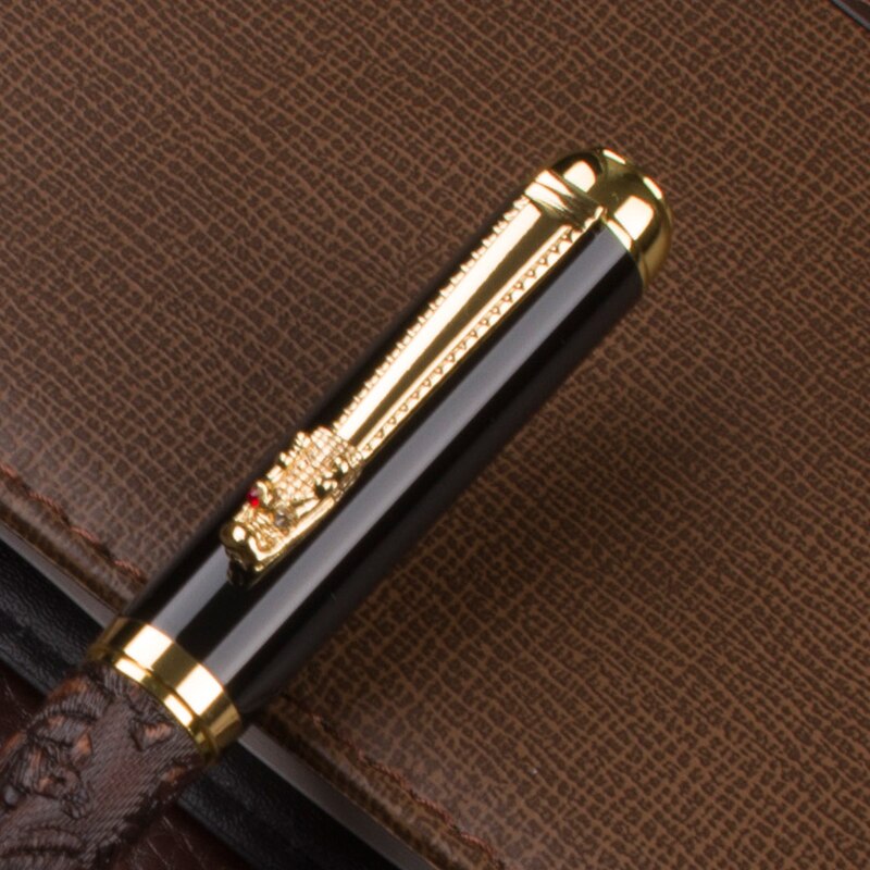 Luxe Pen Set Draak Rollerball met Originele Case Metalen Balpennen voor Kerstcadeau