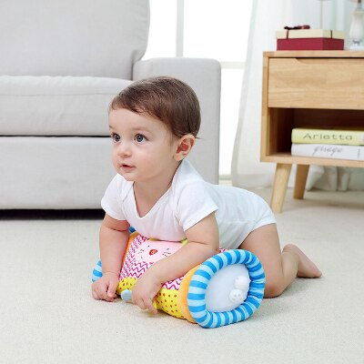 Baby multifunktionel hjælpelæring gennemsøgning rullelære læring at gå puslespil fitness gennemsøgning kravlende legetøj babyens favorit: Bjørn