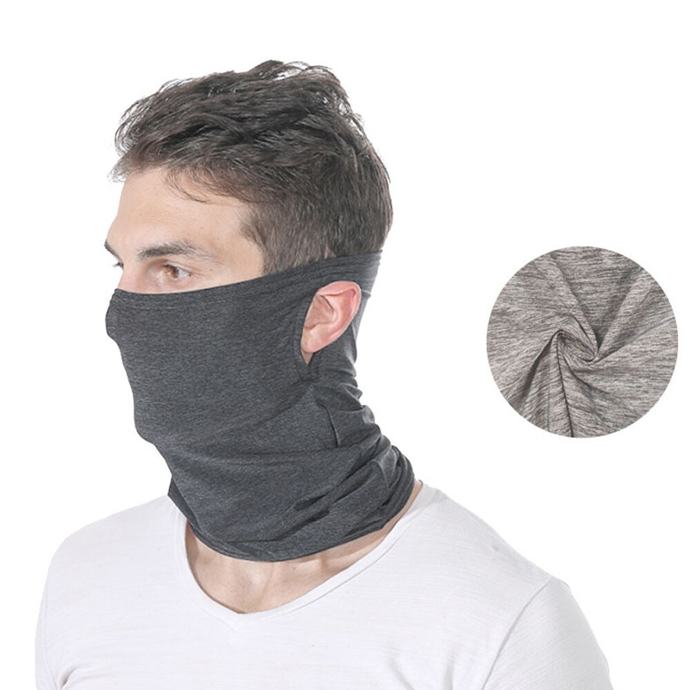 Vinter hals halsduk varmare bandana tub halsduk halv ansiktsmask sport termisk skidåkning damask vandring cykla snowboard: 2