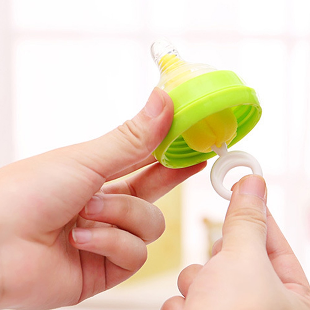 7 pçs/set escova de limpeza de garrafa de leite alimentação do bebê beber palha ferramenta lavagem garrafa escovas ferramentas limpeza