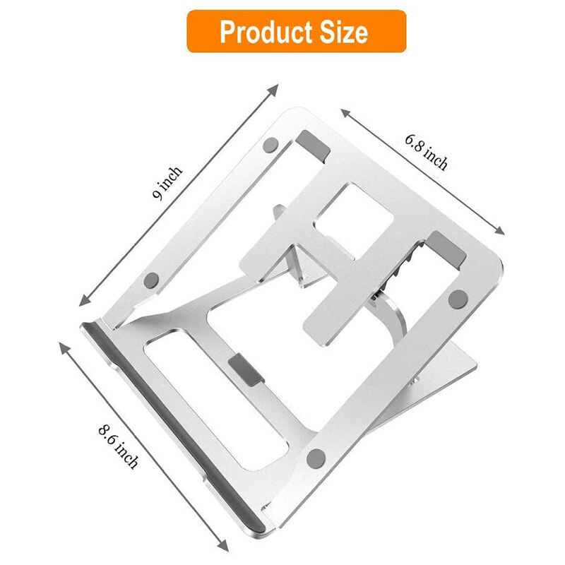 Multi-Angle Laptop Stand,Portable Ergonomic Laptop Stand, for Dell, HP, Lenovo Huawei More 7-17 inch Laptops