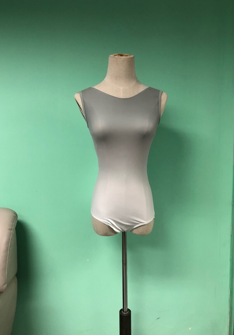 Mädchen-ballett-tanz-trikotanzug-10Stücke Frauen Licht Blau Gradienten Gymnastik Tanzen Tragen Erwachsene Erweiterte Elegante Ballett Trikot