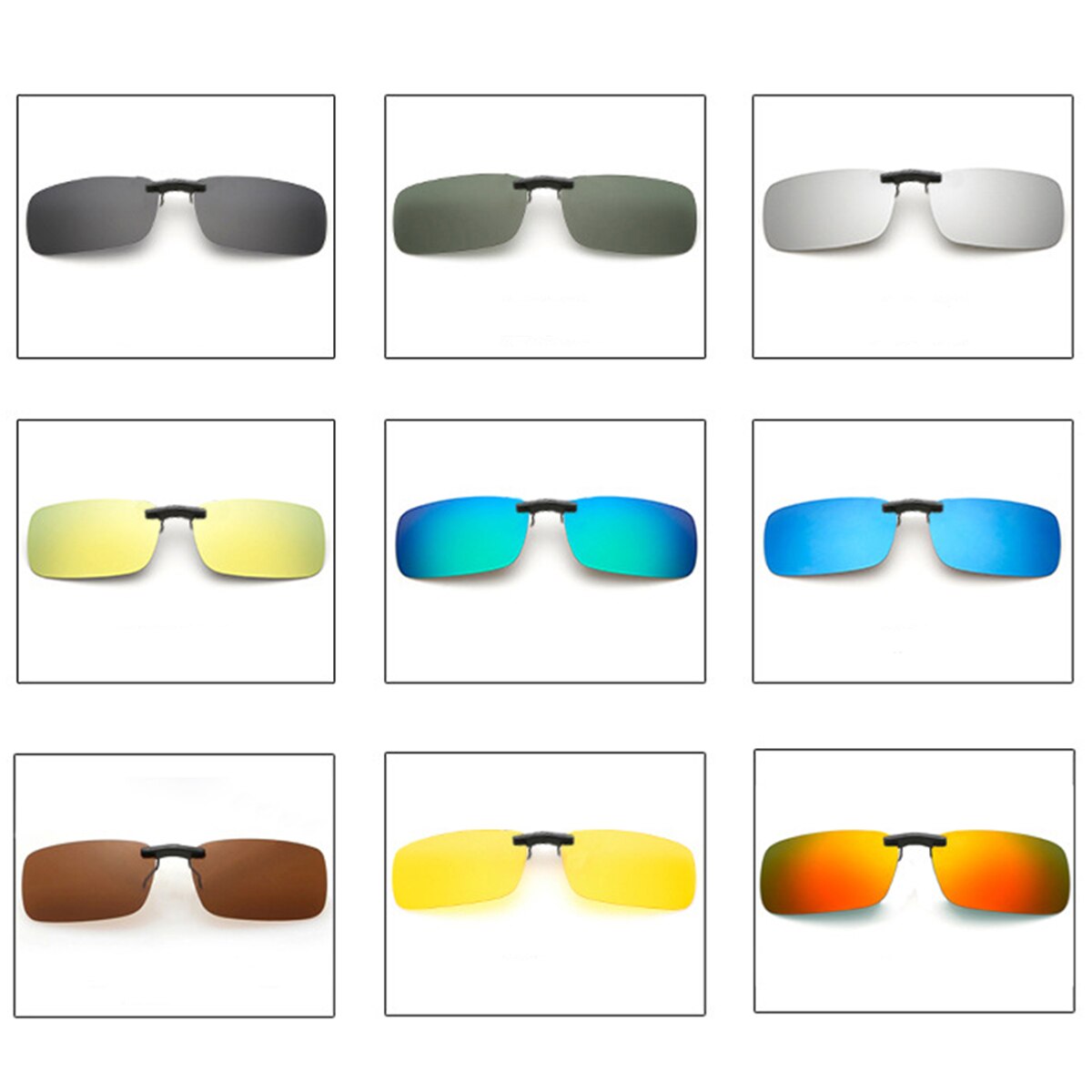 Gafas de sol polarizadas de estilo abatible para hombre y mujer, lentes de sol polarizadas de estilo abatible UV400 para pescar y conducir