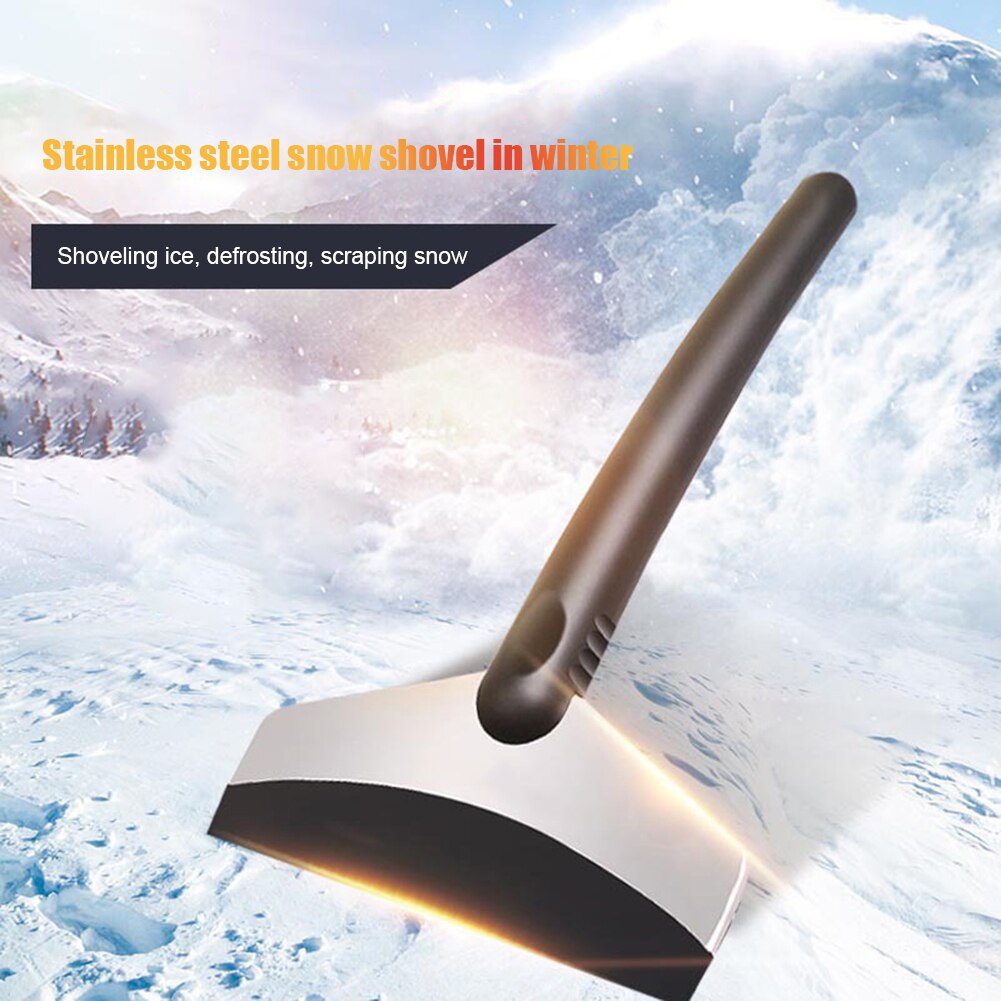 Ice Scraper Snow Removal Car Windshield Window Snow Cleaning Scraping Tool Auto Ice Breaker Snow Shovel Frost Removal Shovel