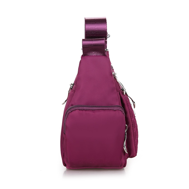 Donne di Lusso messaggero Borsa in nylon Impermeabile Borse a Spalla casuale superiore-maneggiare Signore Della Borsa di Viaggio Delle Donne Crossbody Borsa