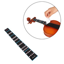 4/4 Viool Toets Sticker Viool Fiddle Vinger Gids Sticker Label Intonatie Grafiek Fretboard Marker voor Praktijk Beginners