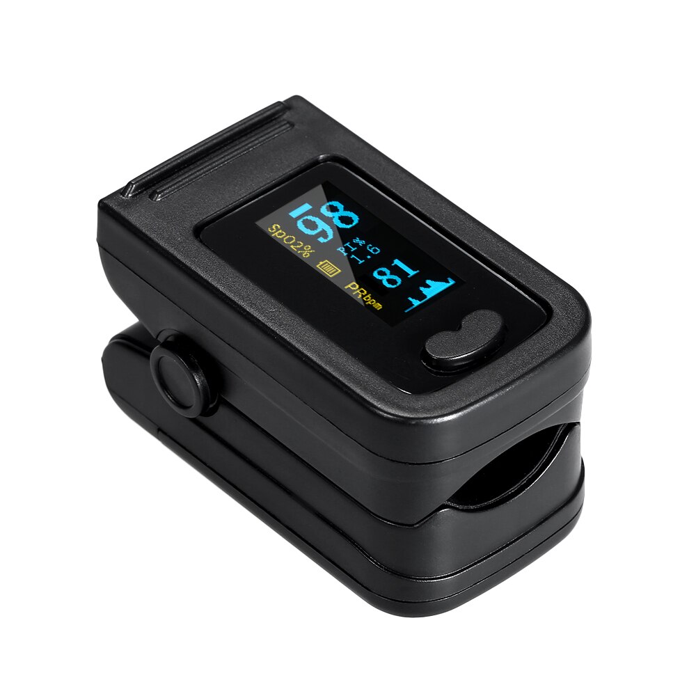 Digital Blood Oxygen Monitor Finger Pulse Oximeter Oxygen Saturation Monitor Fast within 24hours (without Battery)