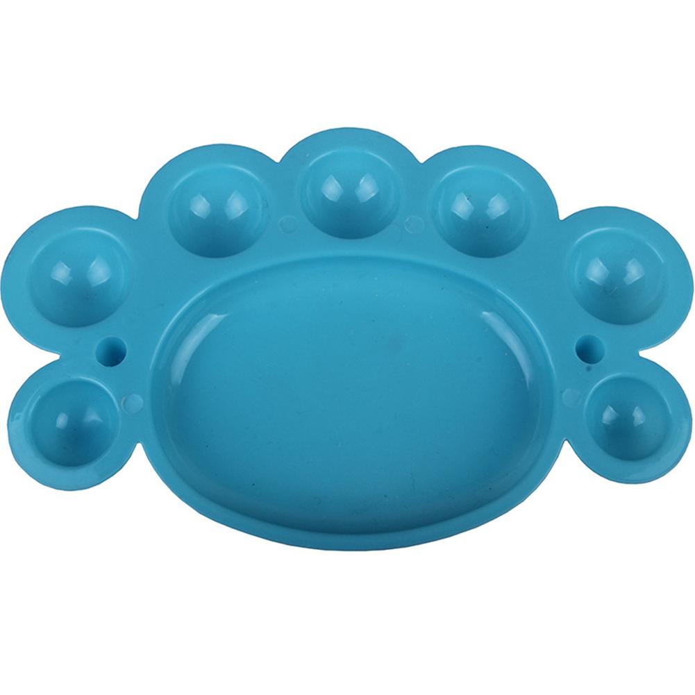 High Strength Color Palette Tool Plate Plastic Nail Art Paint Color Mixing Palette Plate Disk Essential Tool