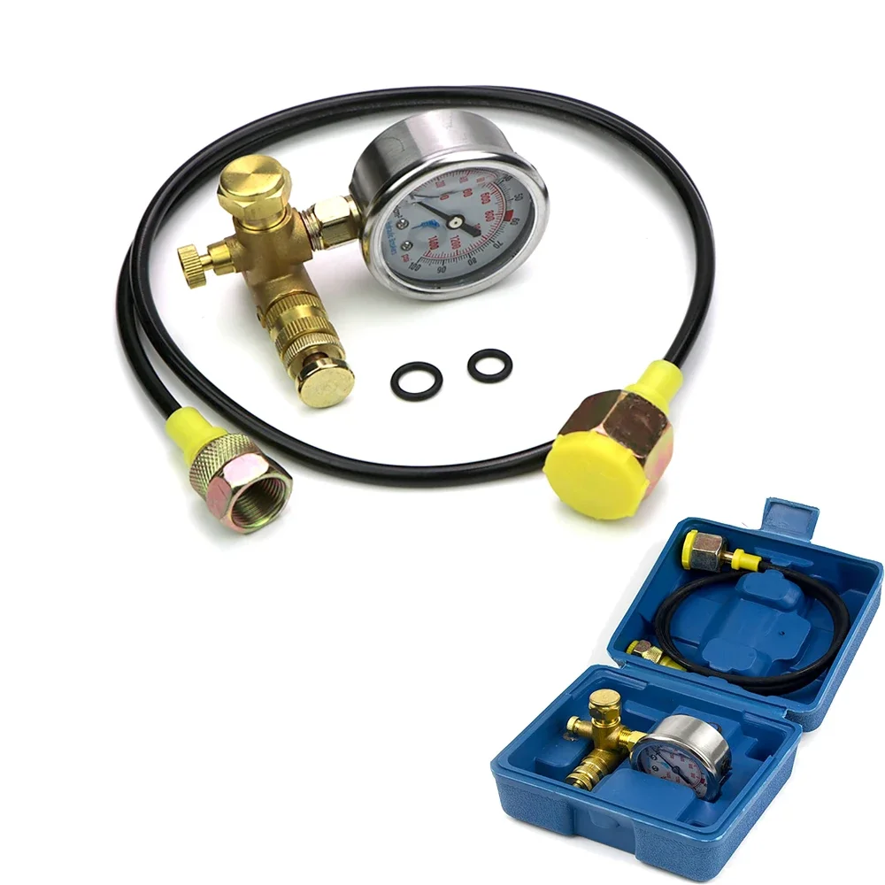 6Mpa manometerset voor stikstofgas Opladen Hydraulische breker Hamer Apparaat Meting Monitoren Accessoires