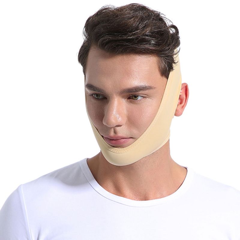 Vrouwen Unisex V Face-Lift Bandage Belt Cheek Afslanken Masker Anti Rimpel Ademend Massage Houding Correctie Beauty Shaper S-XL