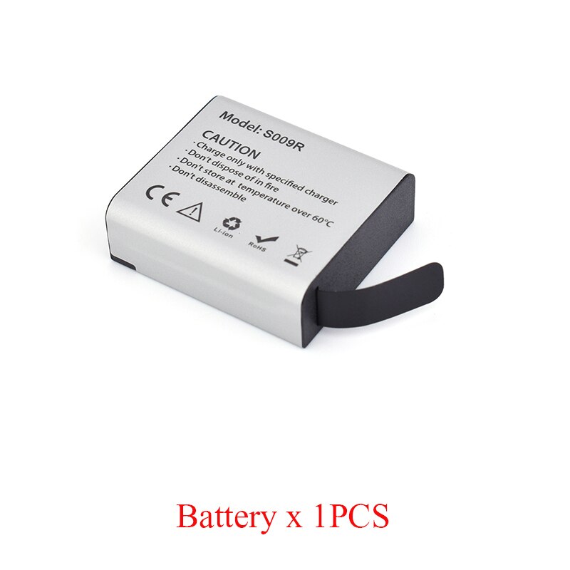 Hawkeye Firefly 8S 8SE 7SE 7S X XS Action Camera 3.85V 1200mAh Li-Po Replacement Battery With 2 in 1 Charger S009R: 1 Battery