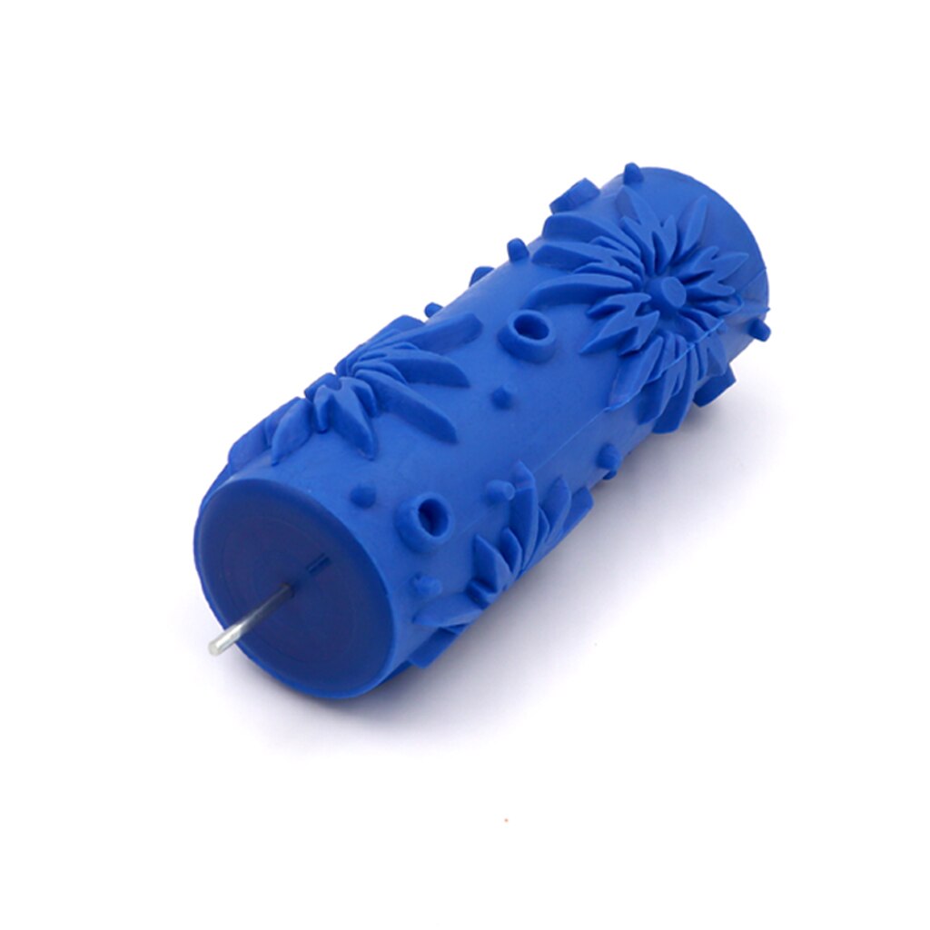 15cm Rubber Embossed Paint Roller - can be Used with Both Texture Paint and Water-Based Paint Make the Wall Look Like Wallpaper