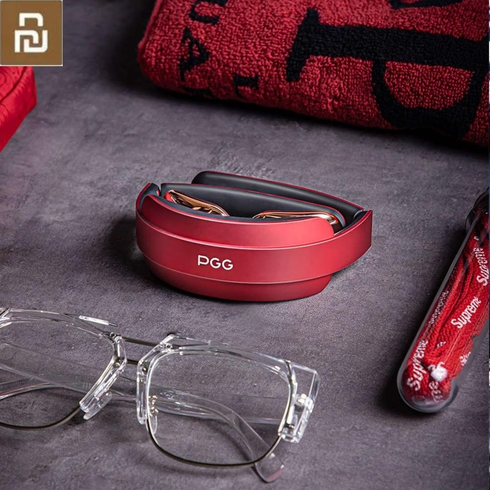 XIAOMI Pgg Folding Portable Neck Massager 5 Modes Massage Pulse Infrared Heating Relaxation Muscles Pain Relief Tool Health Care
