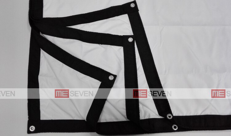 Pantalla de proyección de lona hd de 120 pulgadas y 4:3 pulgadas de gran tamaño para películas al aire libre