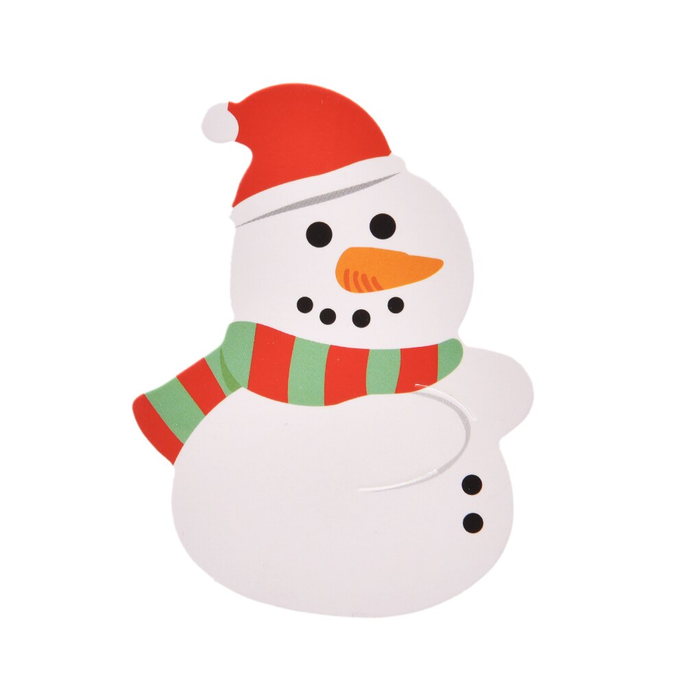 Christmas Lollipop Sticks Paper Candy Chocolate Cake Xmas Decor Penguins Santa Claus Snowman Cake Chocolate Pops 50pcs/lot: Snowmen