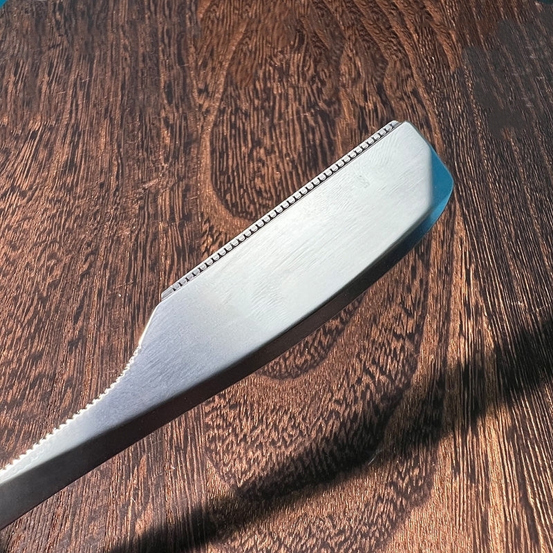 Japanese Feather Razor Manual Folding Secure Shaver Men's Hair Beard Trimmer Barber Shop Hairdressing Shaving Blade Holder Y0705