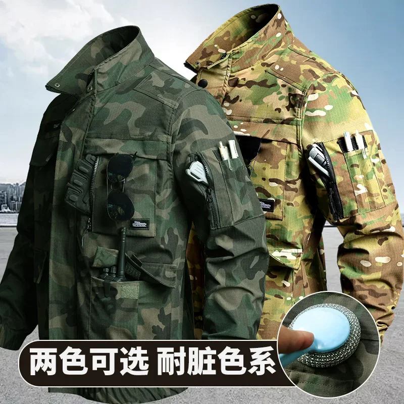 ARC – salopette de Camouflage d'extérieur, épaisse, résistante à l'usure, pour instructeur, formation militaire, uniformes de Combat tactiques, ensemble de fret authentique,