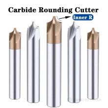 Carbide Radius Corner Rounding Cutter End Mill 12mm CNC Tool R0.5 R1 R2 R3 Chamfering Outside Radii Quarter Circle Router Bit