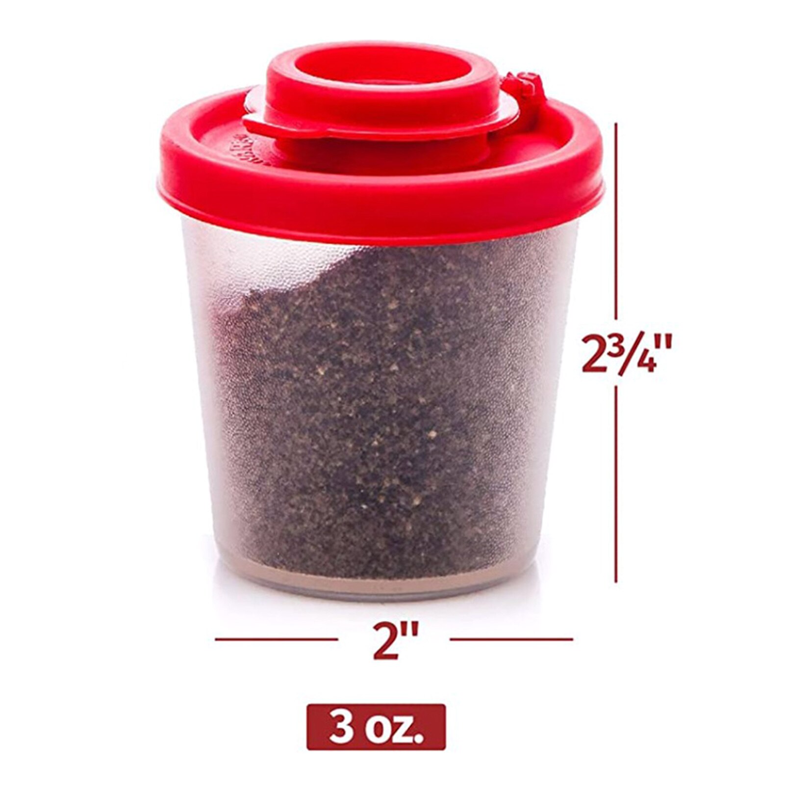 Pepper Shakers Moisture Proof Small Mini Pepper Shaker To Go Camping Picnic Outdoors Kitchen Lunch Boxes Herb Travel Accessories: M