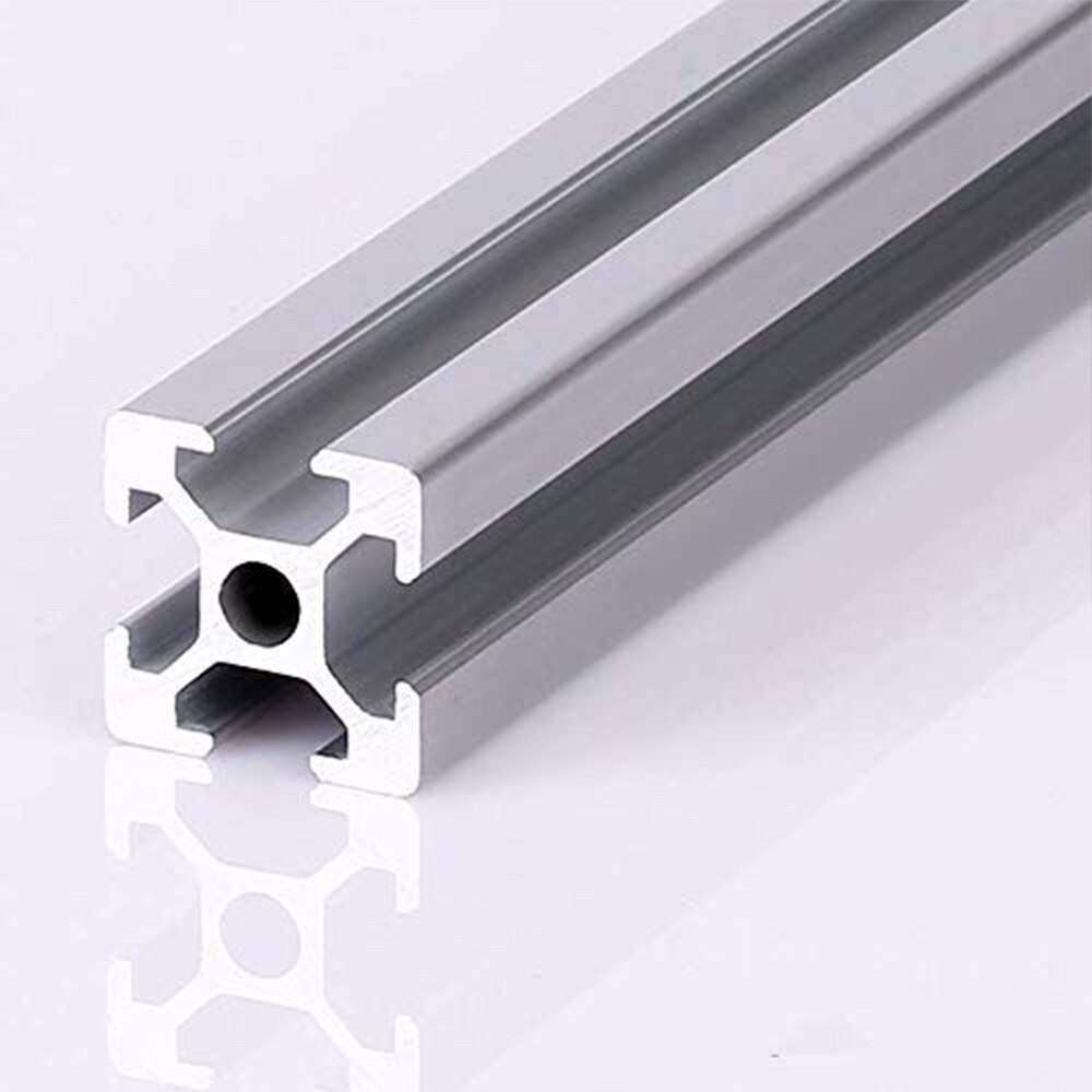 2 stück 20x20 T Slot 6mm CNC Europäischen Standard Schiene Aluminium Extrusion Profil für DIY 3D Drucker freies cut