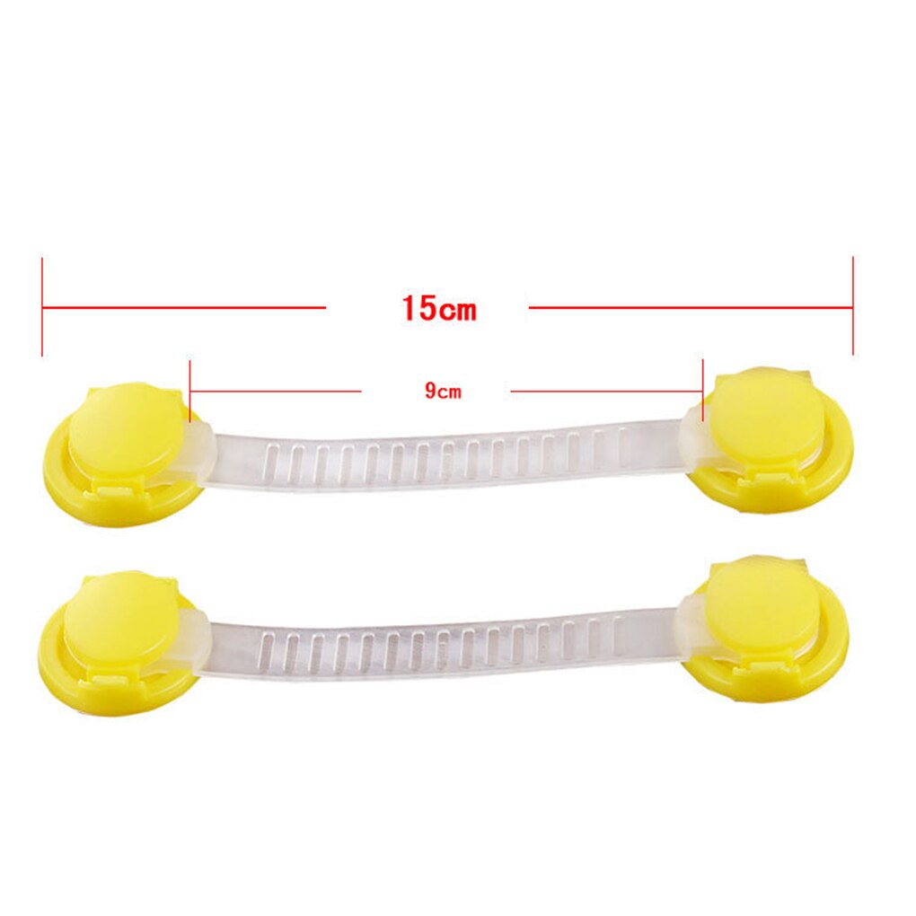 3pcs Baby Safety Drawer Cabinet Locks - Flexible Plastic Child Safety Lock