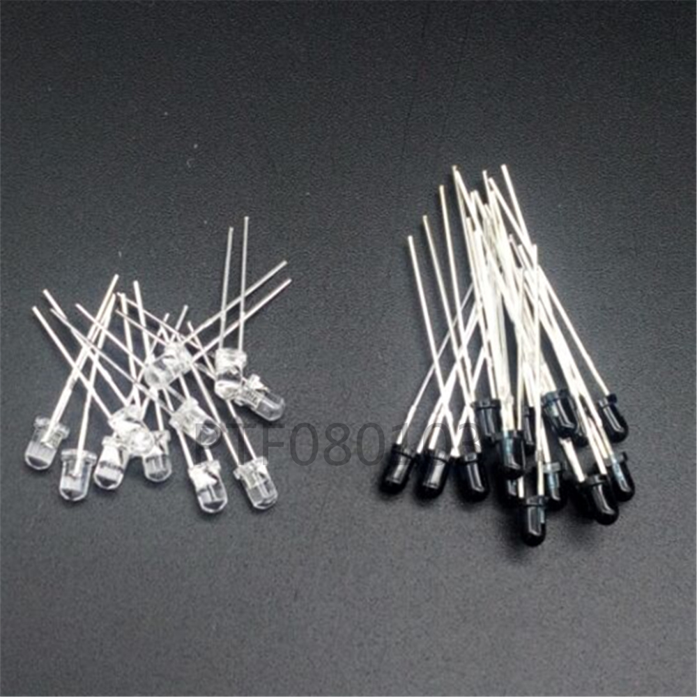 50pcs 3mm 5mm 850nm 940nm Ir Led Assorted Infrared Grandado