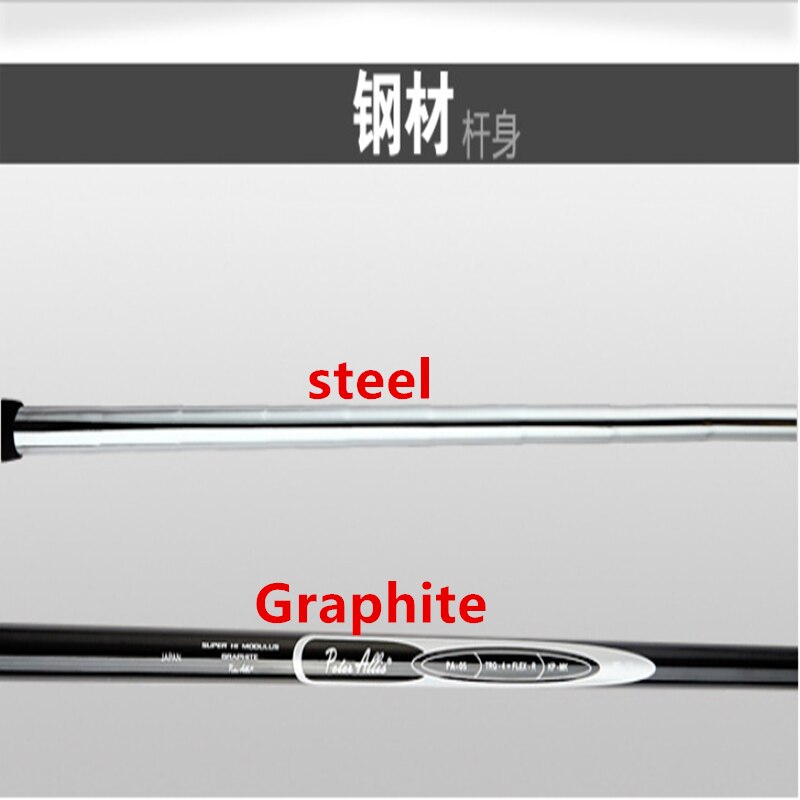 Golf Club No7 iron golf clubs male carbon steel shaft rod beginner practise rod seven single cue with rod head