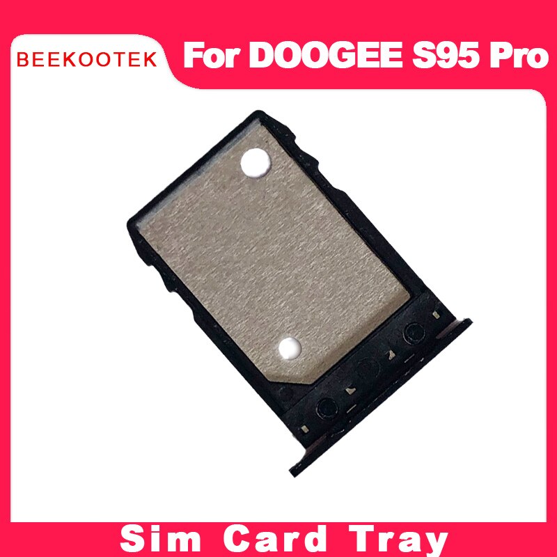 BEEKOOTEK nouvel assemblage de porte-plateau de carte SIM d'origine pour Doogee S95 Pro fente pour carte SIM