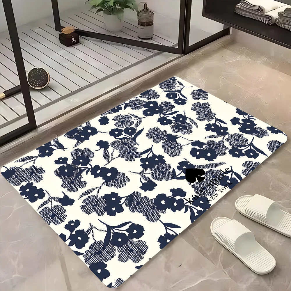 Alfombrilla con patrón de pala Kate para el hogar, felpudos absorbentes, antideslizantes, suministros de decoración del hogar
