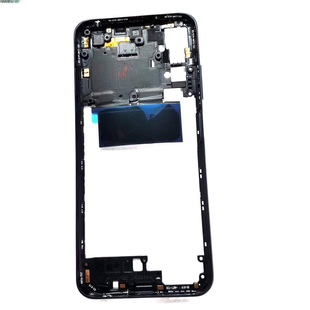 Originele Midden Frame Voor Xiaomi Redmi Note 10 5G Met Volume Knop Front Behuizing Midden Bezel Chassis Shell Onderdelen