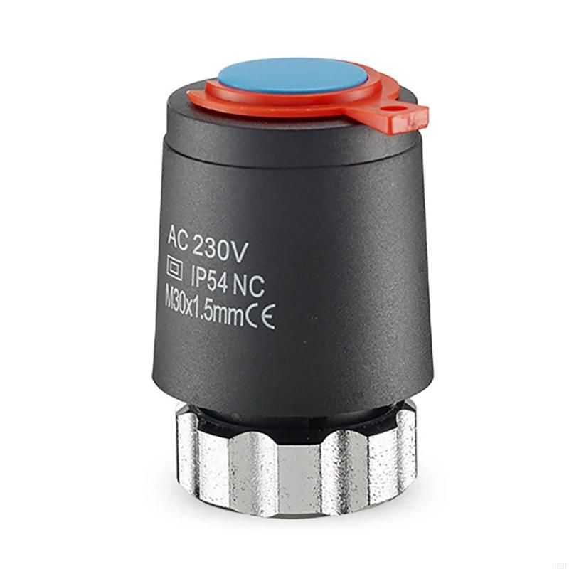 Normalerweise geschlossen/offen, elektrischer thermischer Stellantrieb, Fußbodenheizung, Heizkörperventile, thermostatische Heizkörperventile, Wasserabscheider: Gelb / 30 cm
