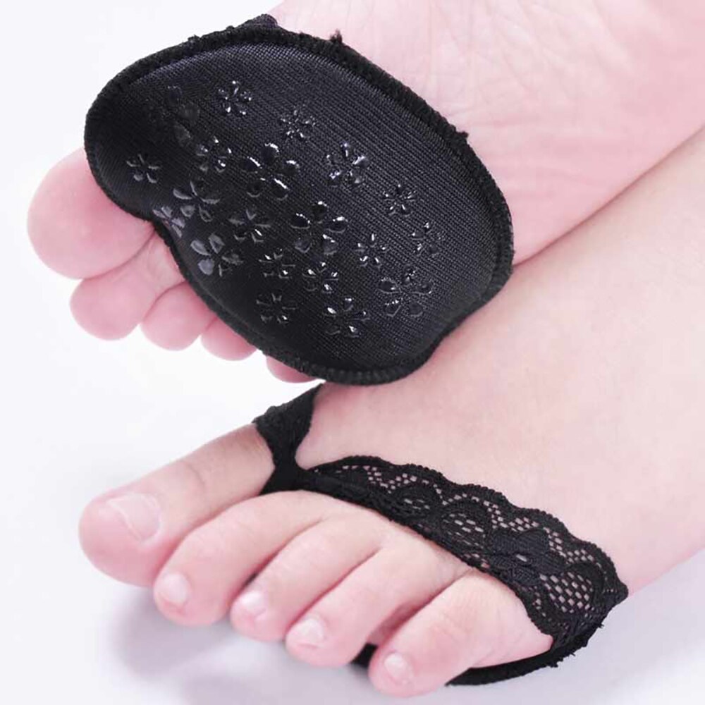 1 pari jalkaterän sisäpohjan kaaren tuki korkokengät pohjalliset flatfoot-ortotiikka liukastumista estävä puolipiha pehmuste jalkatyökalulle