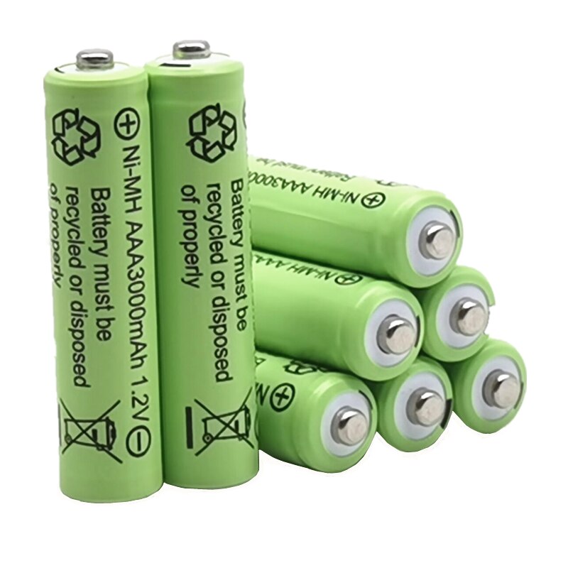 AAA 3000 mAh 1,2 V akku AAA 3000 mAh Ni-Mh 1,2 V 2... – Grandado