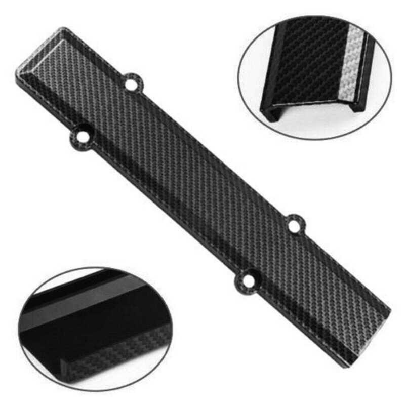 Carbon Fiber Engine Cover ABS Plastic Valves Spark Plug Parts Car Auto
