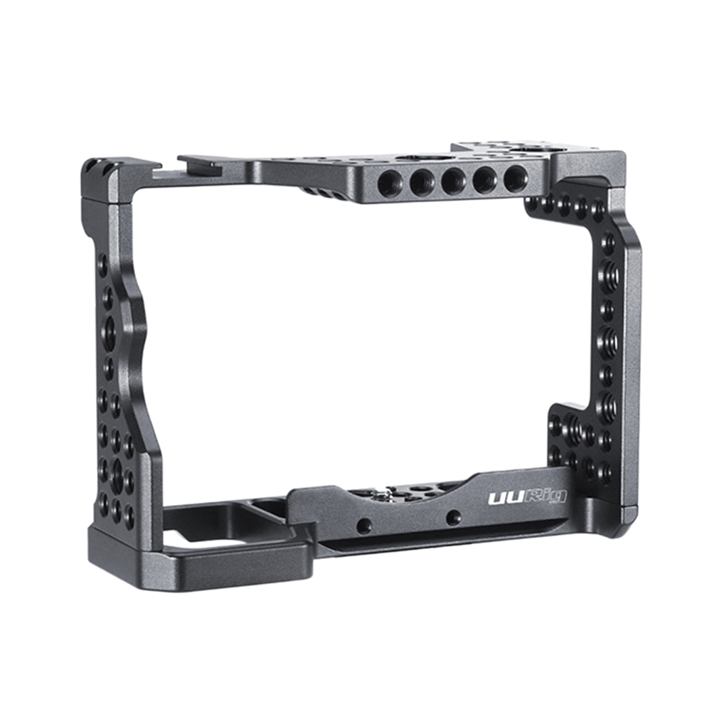 Shell Stabilizer Camera Kooi Beschermhoes Anti-slip Quick Release Duurzame Metalen Met Draden Gat Elektronica Voor Sony A7III