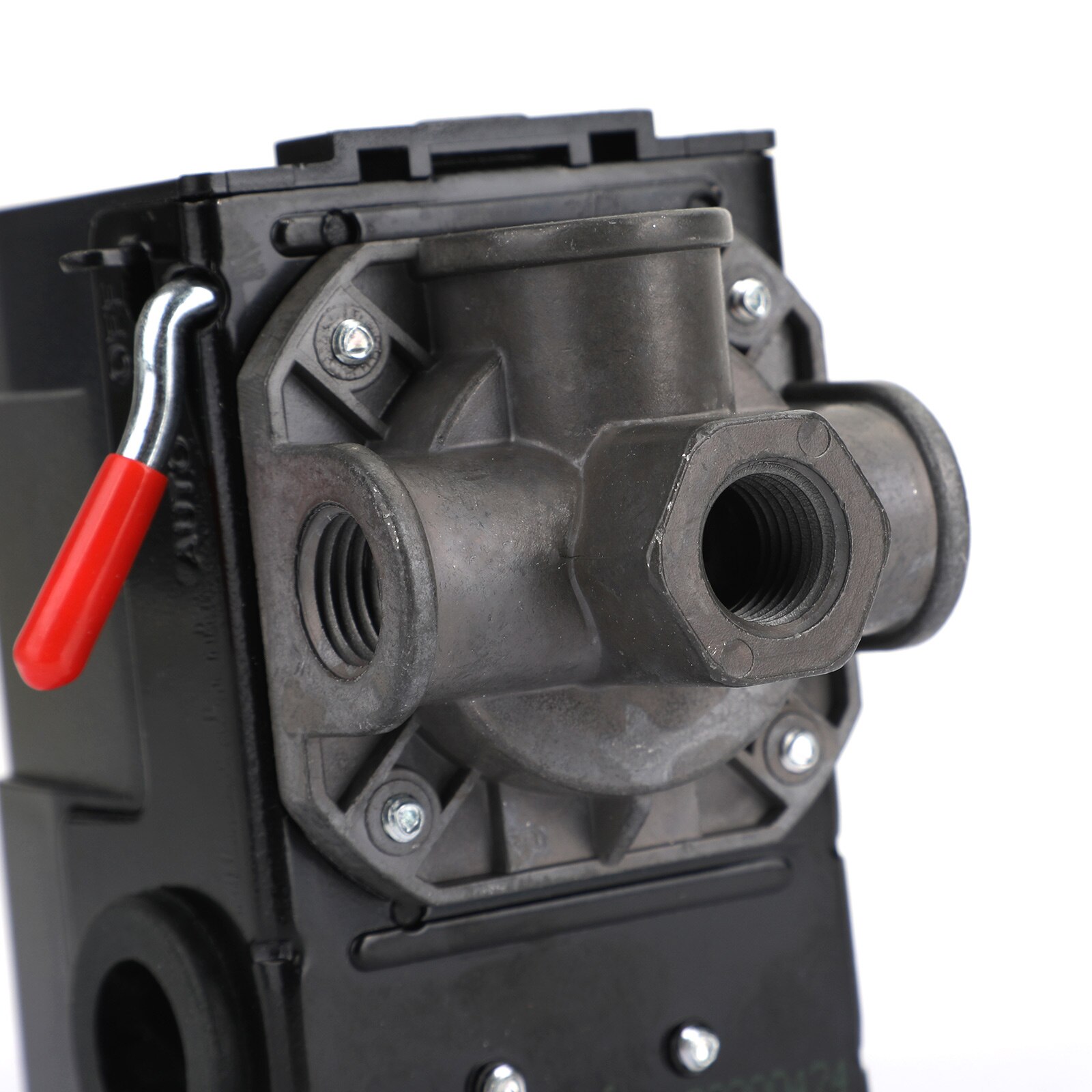 Areyourshop Pressure Switch Control Valve Air Compressor 90-120Psi 4 Port Heavy Duty 26 Amp