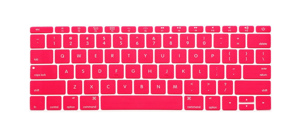 For Apple Macbook Pro 13" Inch Keyboard Skin Cover Protector Us Version A1708 (No Touch Bar) For Mac Book Pro 13.3 1708: pink