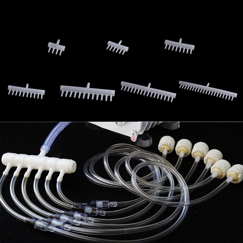 1PC Aquarium Fish Tank Air Flow Splitter Control Lever Valve 4/6/8/10/12/16/20 Way