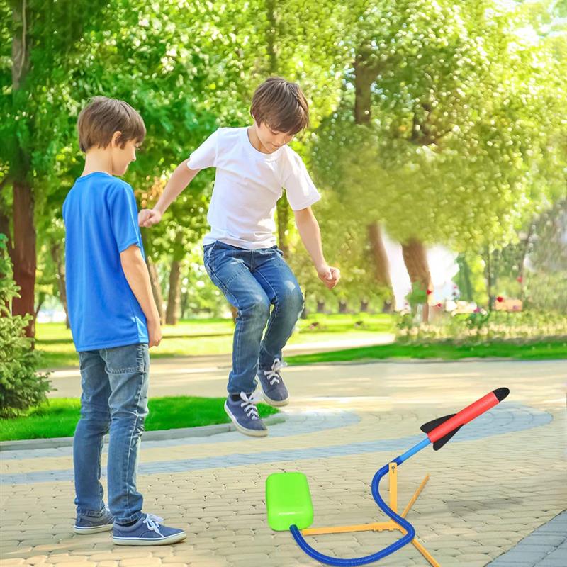 1Set Rocket Launcher Toys for Kids Playing for Kids 4-12 Year Old Children's Day Outdoor Games