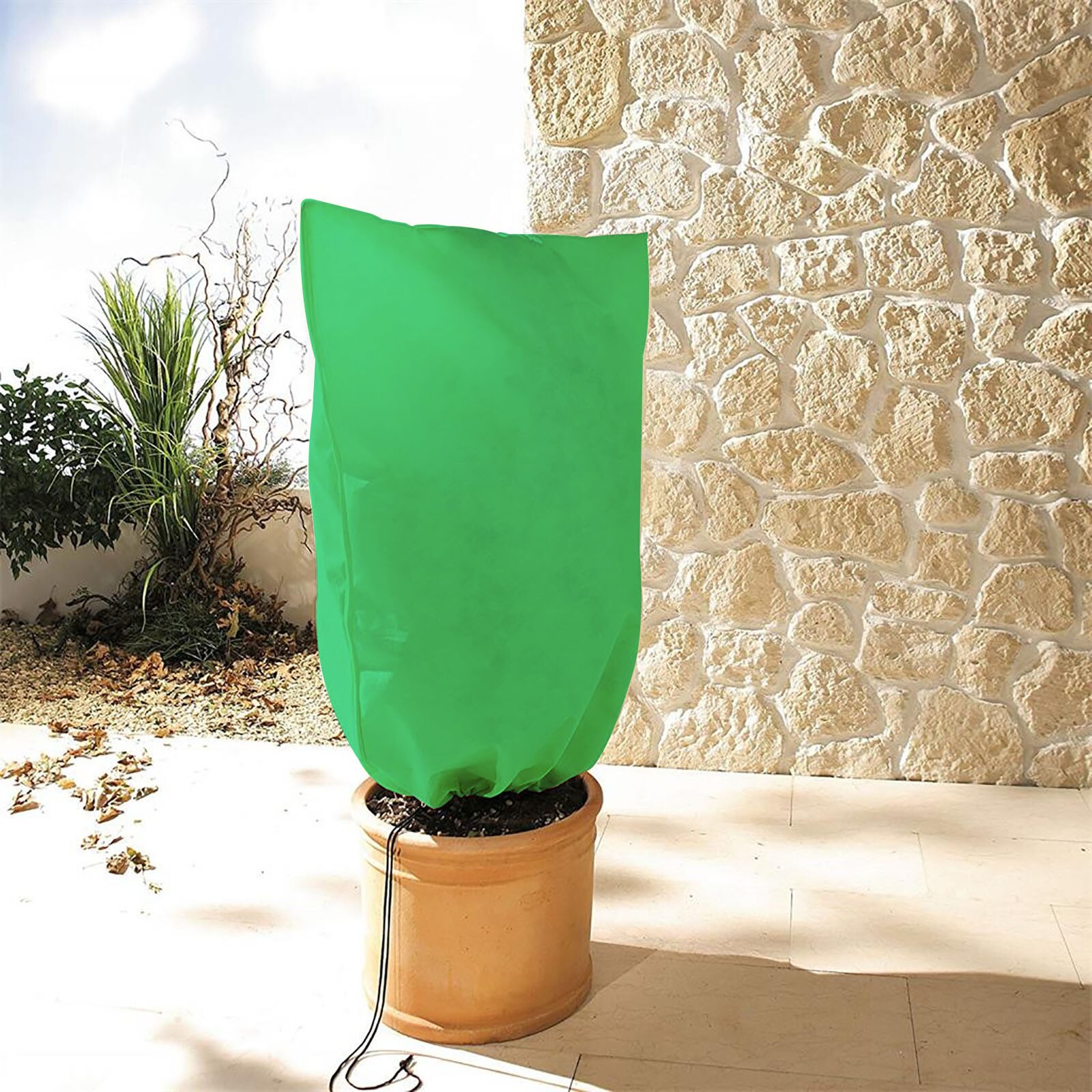 Warm Cover Tree Shrub Plant Protecting Bag Frost Protection Yard Garden Winter Garden Waterbulbs Redes De Proteccion Plant Cover: M