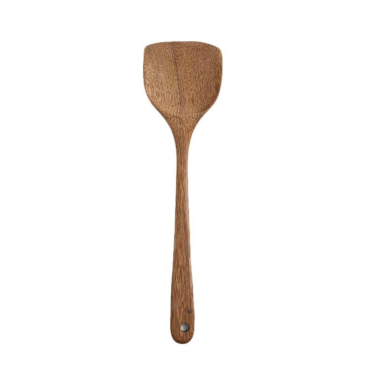 Wood Kitchenware Nonstick Wing Wood Cookware Set shovel Colander Spatula Spoon Cooking Set Kitchen Utensil