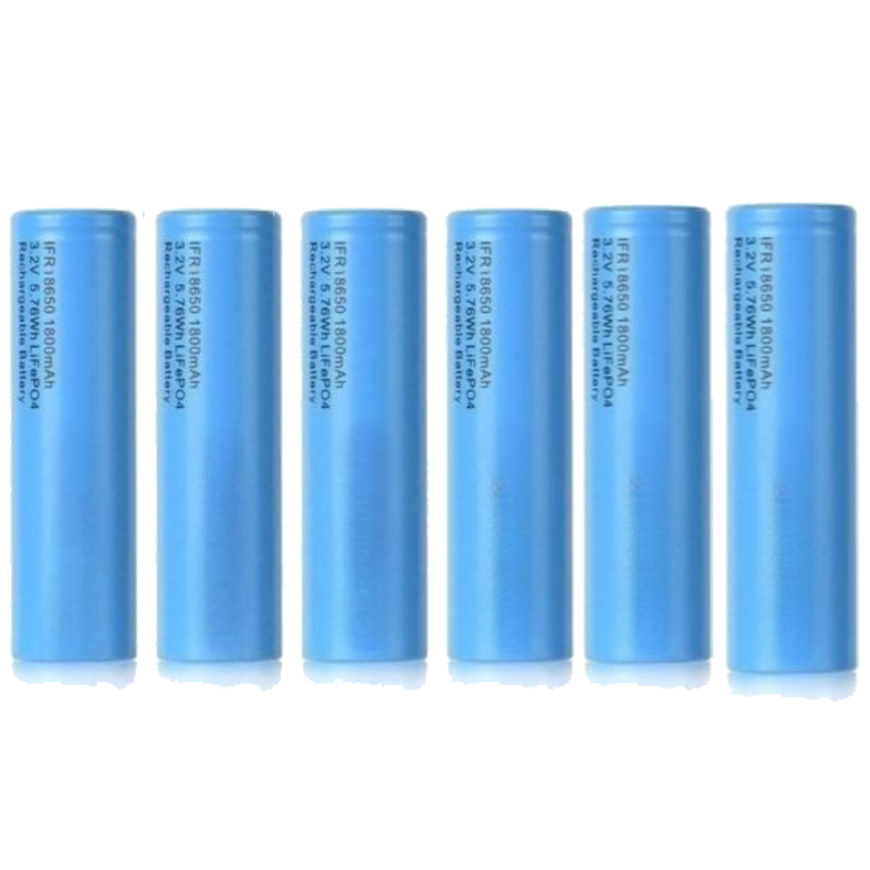 3,2V 18650 LiFePo4 Akku 1800mAh Kapazität für Starklicht-Taschenlampen, Elektrowerkzeuge, Wecker, Schreibtischlampen, Wiederaufladbare Batterien: Gold