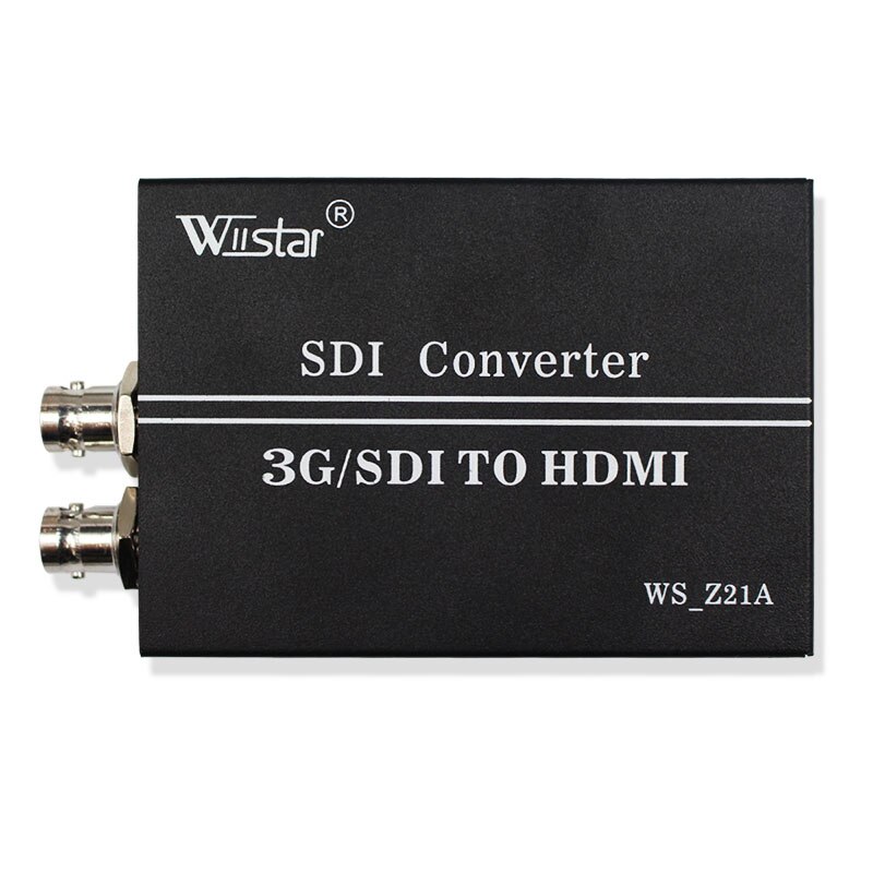Wiistar 3G SDI naar HDMI en sdi Converter Box 1080p voor HDTV Monitor HD-SDI naar HDMI Converter
