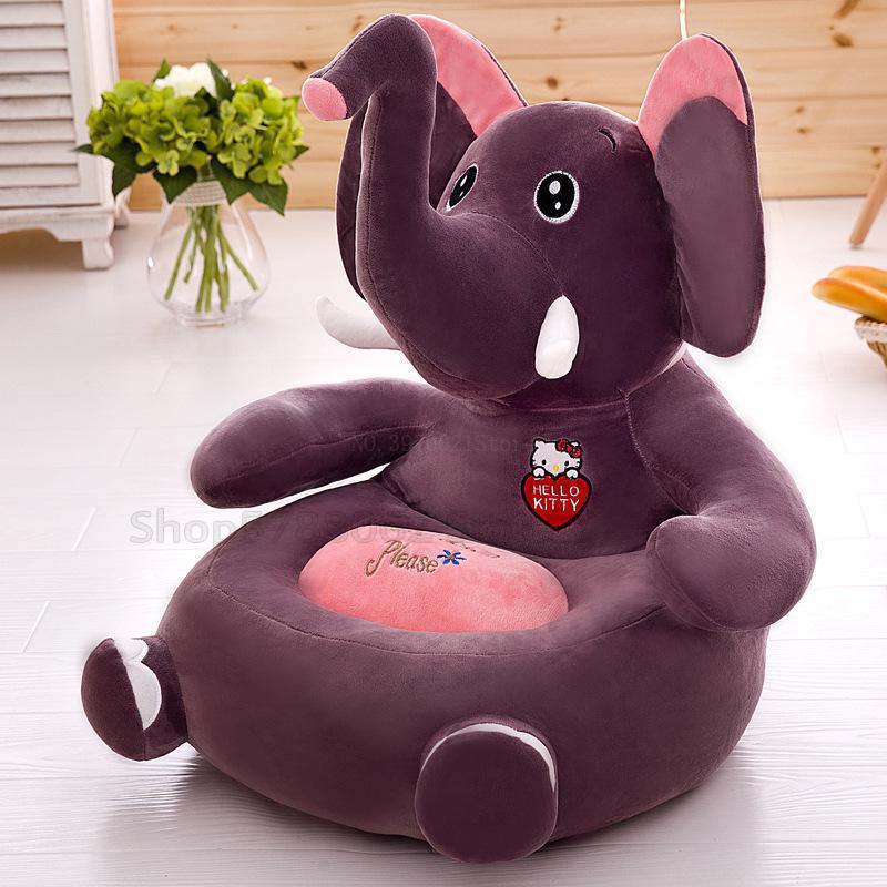 Utvalg av komfortable barnesofaseter baby tegneserie lat krakk søt plysj leketøy barnehage rekvisita 50*50cm: 14