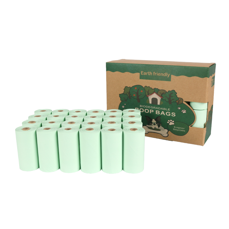 Bolsas biodegradables para excrementos de perro, bolsas de limpieza respetuosas con el medio ambiente, adecuado para productos: 24 rolls 360pcs