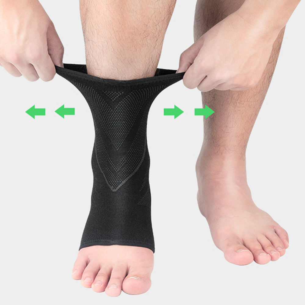 Enkel Ondersteuning Compressie Mouw Kan Herstellen Gewrichtspijn Achillespees Letsel Pees Ondersteuning Plantaire Enkel Bescherming 1 Pcs
