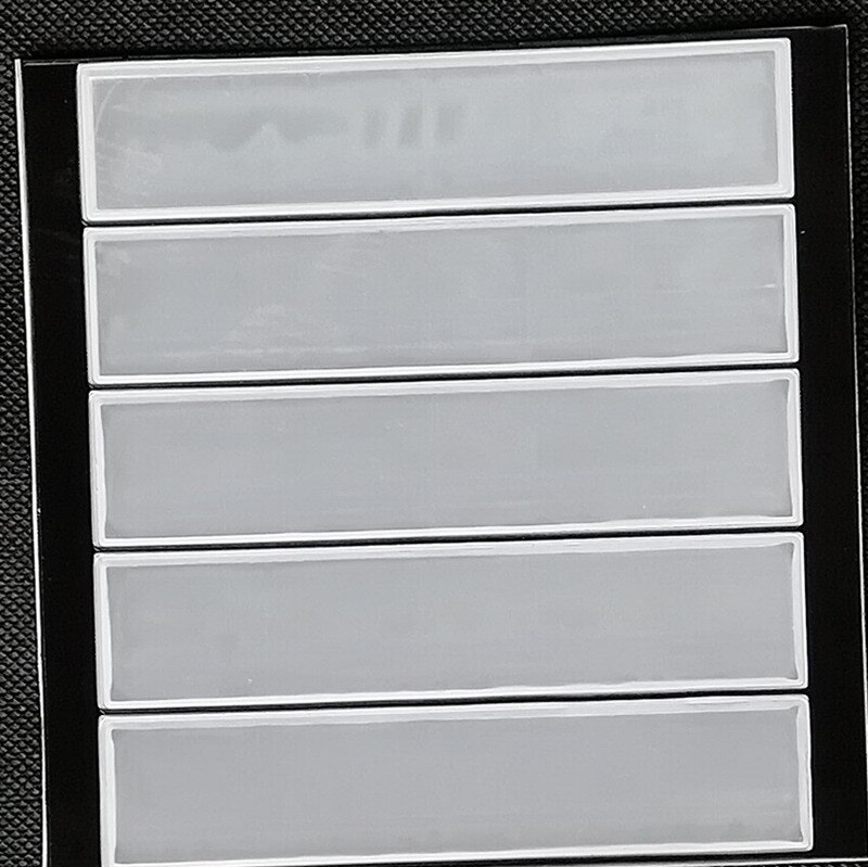 Motorcycle Bicycle Sticker Reflective Stickers Cycling Warning Reflector Film Cycling Decal Tape Horizontal stickers: silvery white