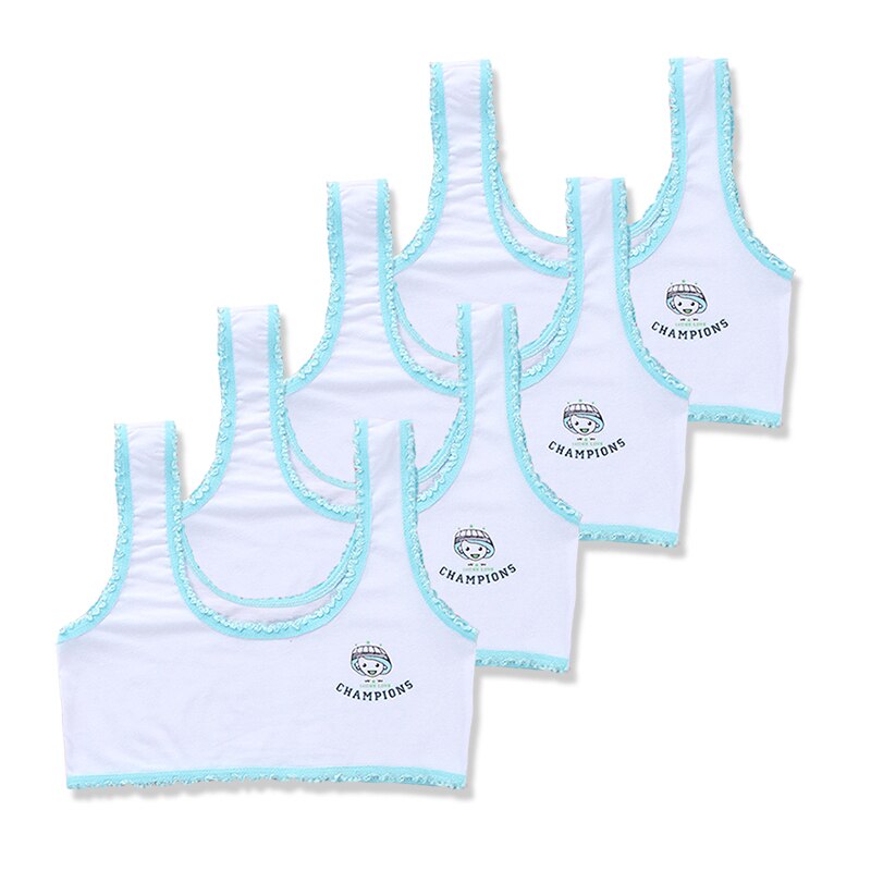 Spetsväst underkläder bh barn spandex 8-12 år liten flickas stora flickas pubertet tonåring barn sommar assorterad 1 st