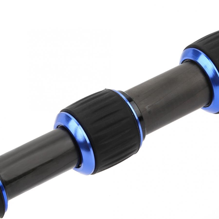 monopod C-222 Carbon Fiber Portable Outdoor Telescopic Monopod Tripod Mountaineering Cane for DSLR Camera tripode camara