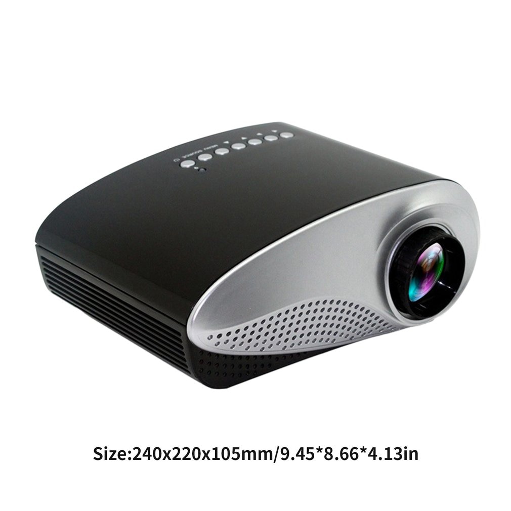 Mini Micro Projector 802 Home Led Portable Projector With Hdmi Tv Interface Supports Hd 1080P Projector